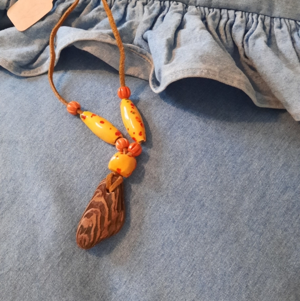 ONE of a kind Boho necklace